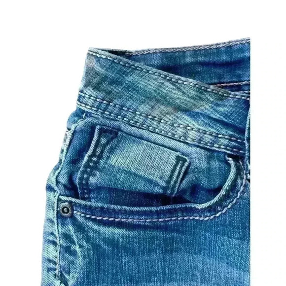 MUDD | Vintage Y2K Girls low rise straight leg Jean | SIZE 14R - Picture 6 of 9